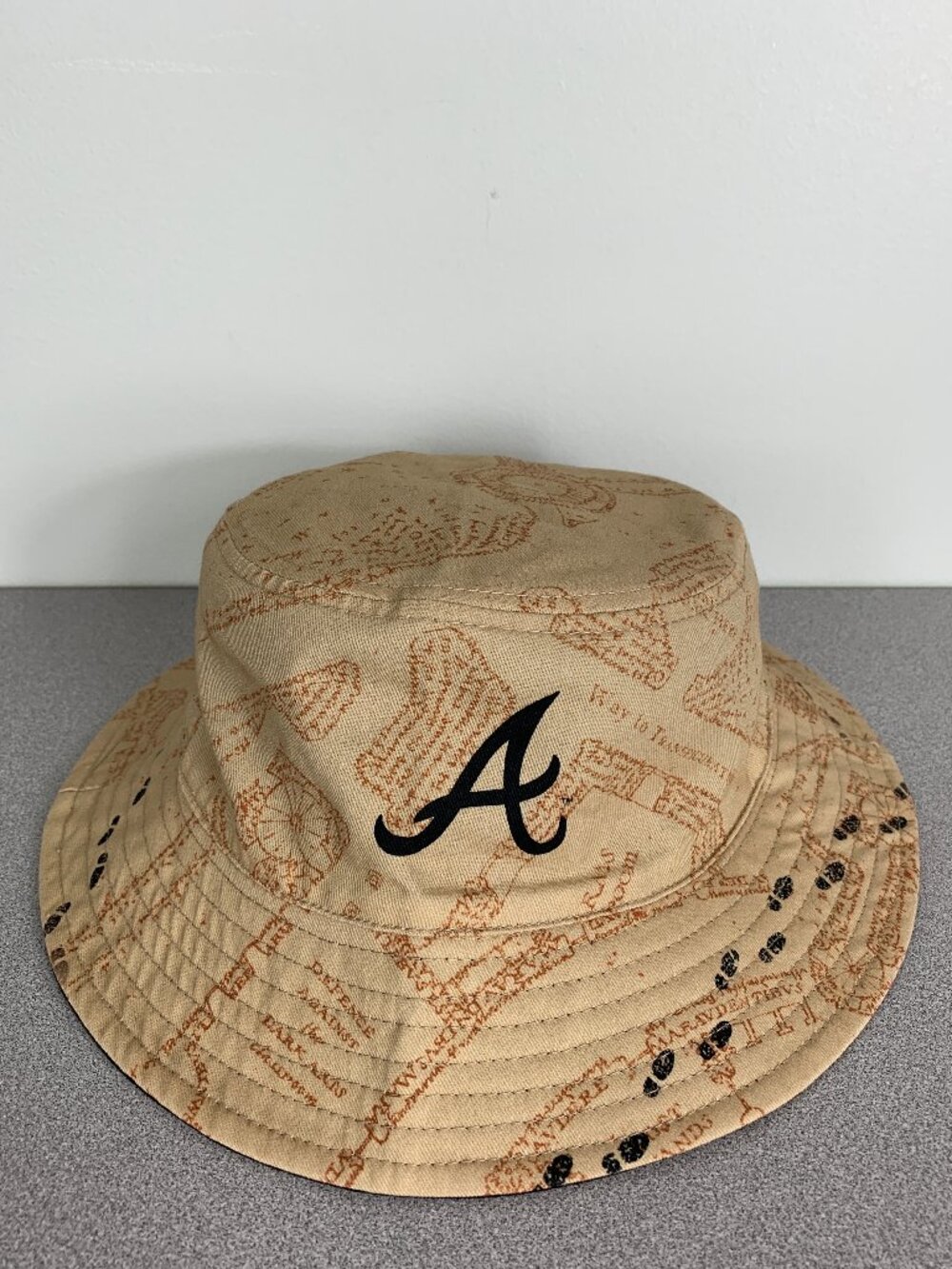 Harry Potter Atlanta Braves Reversible Bucket Hat